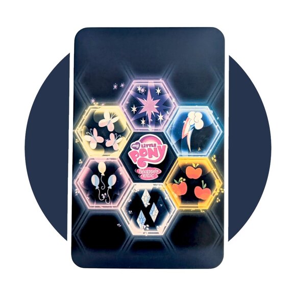 My Little Pony Art Card (RR03): Fluttershy, Rarity, Rainbow Dash, and Applejack - Picture 2 of 2